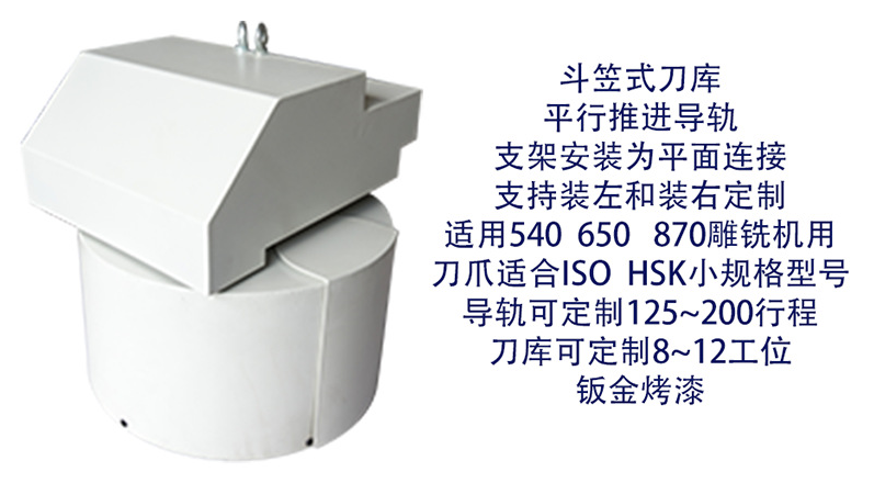 精雕機(jī)刀庫(kù)龍利有幾種選擇？